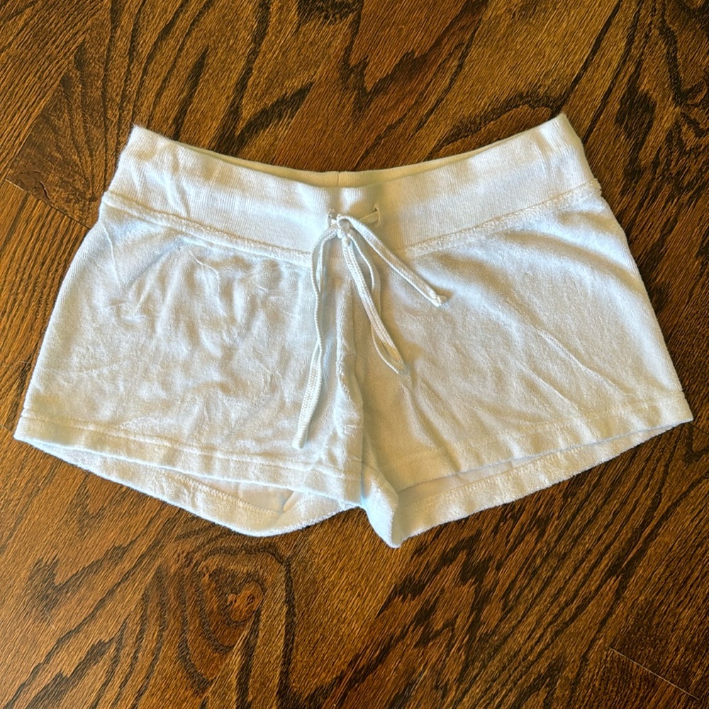 Hard Tail White Athletic Shorts